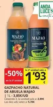 Majao - gazpacho natural de abuela