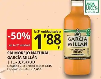 Garcia millan - salmorejo natural