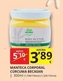 Supermercados MAS Butter - manteca corporal curcuma oferta