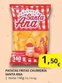 Supermercados MAS Santa ana - patatas fritas churreria oferta