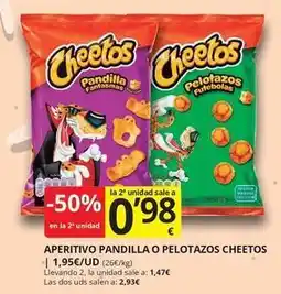 Supermercados MAS Cheetos - aperitivo o pelotazos oferta