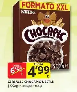 Supermercados MAS Nestlé - cereales chocapic oferta