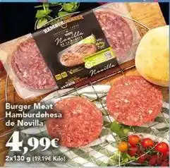 Gadis Burger meat hamburghesa de novilla oferta
