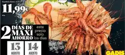 Gadis Eroski - gambas oferta