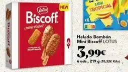 Gadis Lotus - helado bombon mini biscoff oferta