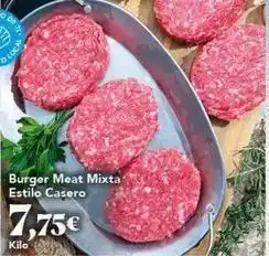 Gadis Mixta - burger meat estilo casero oferta