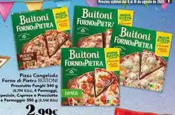 Gadis Buitoni - pizza congelada forno di pietra oferta
