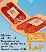 Gadis Alejandro - chorizo oferta