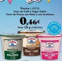 Gadis Larsa - postre oferta
