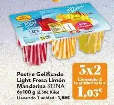 Gadis Postres reina - postre gelificado light fresa limon mandarina oferta