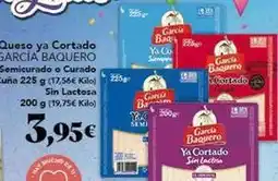Gadis García baquero - queso ya cortado semicurado o curado oferta