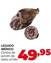 Alimerka Legado ibérico - centro de jamón de cebo oferta