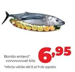 Alimerka Bonito entero oferta
