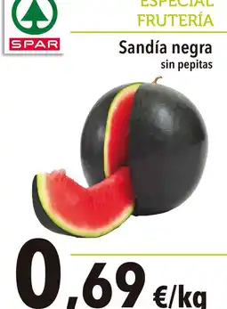SPAR Spar - sandía negra oferta