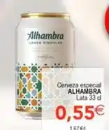 SPAR Alhambra - cerveza especial oferta