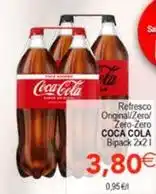 SPAR Coca-cola - refresco original/zero/zero/bipack oferta