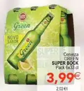 SPAR Super bock - cerveza green oferta