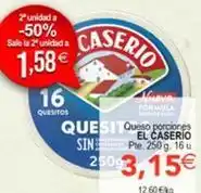 SPAR El caserío - queso porciones oferta