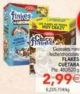 SPAR Cuétara - cereales mini leche oferta