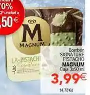 SPAR Magnum - bombon pistacho oferta