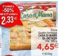 SPAR Casa di mama - pizza quattro formaggi oferta