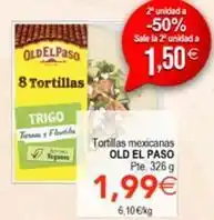 SPAR Old el paso - tortillas mexicanas oferta