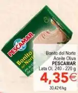 SPAR Pescamar - bonito del norte aceite oliva oferta