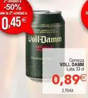 SPAR Voll-damm - cerveza oferta