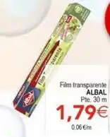 SPAR Albal - film transparente oferta