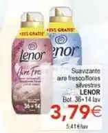 SPAR Lenor - suavizante aire frescoflores silvestres oferta