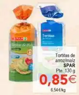 SPAR Spar - tortitas de arroz/ maiz oferta