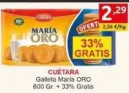 Supermercados Extremadura Cuétara - galleta maria oro oferta