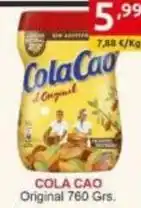 Supermercados Extremadura Cola cao - original oferta