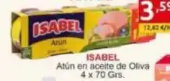 Supermercados Extremadura Isabel - atún en aceite de oliva oferta