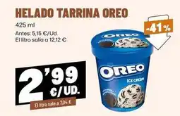 AhorraMas Oreo - helado tarrina oferta