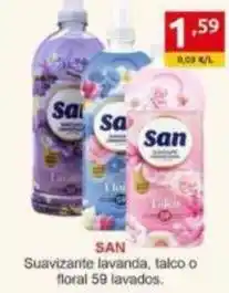 Supermercados Extremadura San - suavizante lavanda, talco o floral oferta