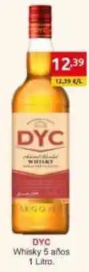 Supermercados Extremadura Dyc - whisky 5 anos oferta