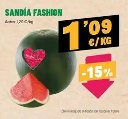 AhorraMas Fashion - sandía oferta