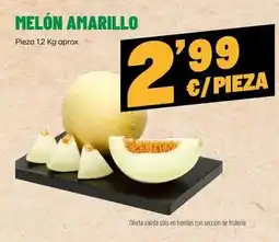 AhorraMas Melon amarillo oferta