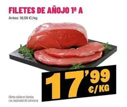 AhorraMas Filetes de anojo oferta