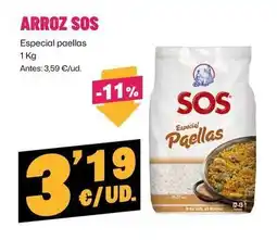 AhorraMas Sos - arroz oferta