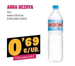 AhorraMas Bezoya - agua oferta