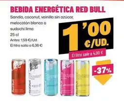 AhorraMas Red bull - bebida energetica oferta