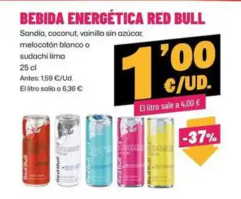 AhorraMas Red bull - bebida energetica oferta