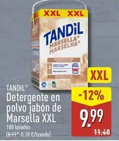 ALDI Tandil - detergente en polvo jabón de marsella xxl oferta