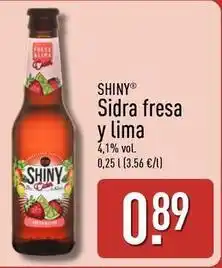 ALDI Sidra fresa y lima oferta