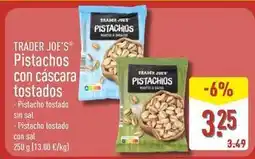 ALDI Trader joe´s - pistachos con cascara tostados oferta