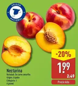 ALDI Origen - nectarina oferta