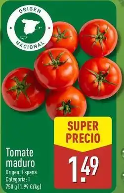 ALDI Origen - tomate maduro oferta