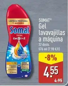 ALDI Somat - gel lavavajillas a maquina oferta